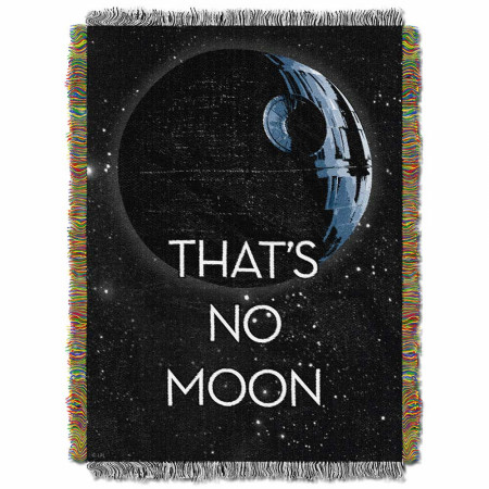 Star Wars That's No Moon Tapestry Throw